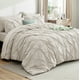 thumbnail image 1 of Juego de edredón Bedsure King de ropa de cama con sábanas, 7 piezas, 1 of 8