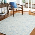 thumbnail image 2 of SAFAVIEH Micro-Loop Calista Oriental Area Rug, Blue/Beige, 6' x 9', 2 of 11