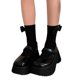 thumbnail image 1 of Womens Crew Socks, Casual Knit Bowknot Ribbed Comfortable Crew Socks Cotton Socks for Girls Bowknot Calf Socks White, 1 of 4