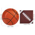 thumbnail image 2 of EIGTHTAILSoccer Basketball Baseball Rugby Paper Plate Party Suit, 2 of 8