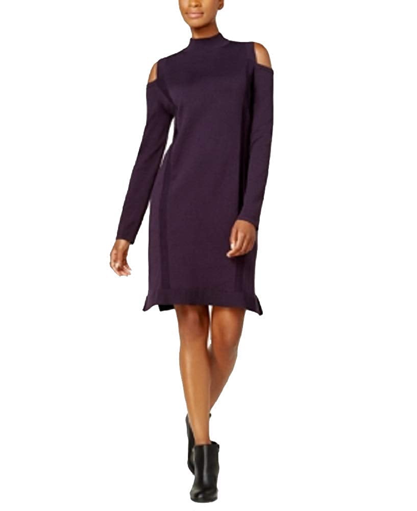 Style \u0026 Co. Cold-Shoulder Sweater Dress 