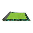 thumbnail image 2 of Ahgly Company Indoor Rectangle Abstract Turquoise Blue Modern Area Rugs, 6' x 9', 2 of 4