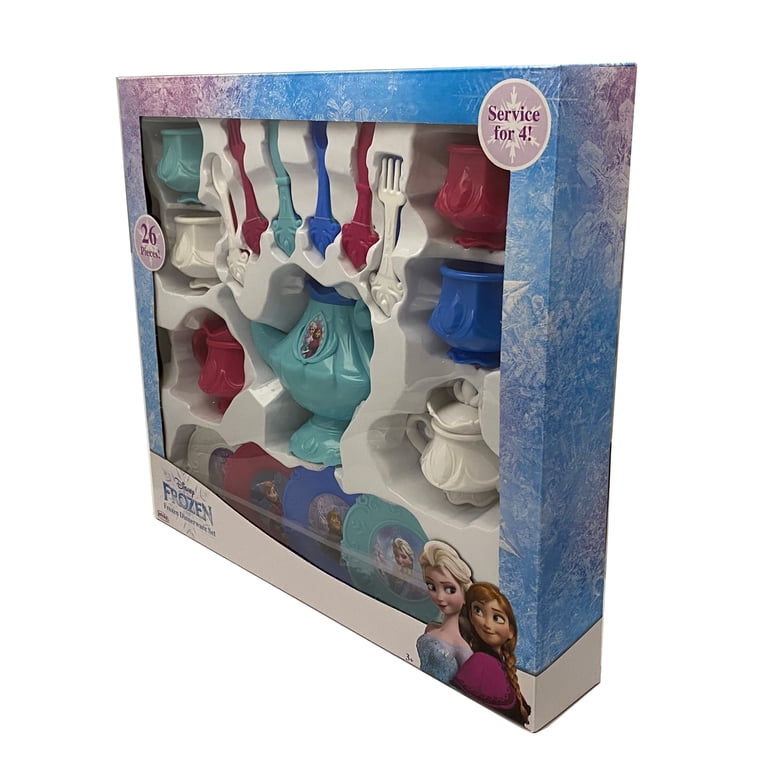 Disney Frozen 26 Piece Dinnerware Tea Set - Walmart.com