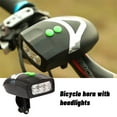 thumbnail image 4 of Bike Light Super Bright Bicycle Headlight & Tail Light Set | 3 Modes | USB Rechargeable | Waterproof | Easy Install | Night Riding Safety | Road Outdoor Use | 1pc Black | 10x5.5x3cm | Uses 3 AAA, 4 of 8