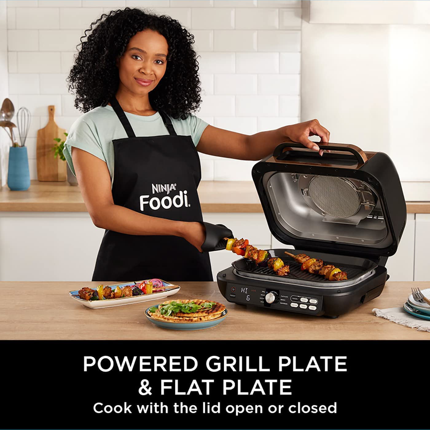 Ninja Kitchen - Impress friends & family with a flawlessly cooked meal ✨🥩.  The Ninja® Foodi® XL Pro Grill & Griddle comes with 7 cooking functions  (including grill, air crisp, BBQ griddle