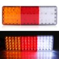 thumbnail image 4 of Rear Tail Brake Reverse Indicator Lamp  Truck Trailer Indicator Lamp 2 X 12V 75-LED Truck Trailer Boat Rear Tail Brake Reverse Taillight Indicator Lamp Waterproof, 4 of 8