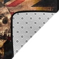thumbnail image 2 of England London Grunge Skull Rugs Doormat, Non-Slip Machine Washable Carpets Floor Door Mat , 36" x 24", 2 of 6