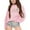 z250922-Pink-B, variant on XEGLSBU Hoodies for Girls 10-12 Navy Blue Children's Autumn And Winter Part Letter Printed Round Neck Long Sleeved Sweatshirt Size 9-10 Years