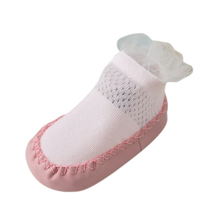 

Fsqjgq Rubber Toddler Shoes Toddler Shoes Soft Sole Toddler Shoes Lace Hollow Breathable Non Slip Socks Socks Shoes Baby Christmas Outfit Girl Mesh Pink 13