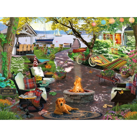 Ceaco Marian's Garden 500 Piece Interlocking Jigsaw Puzzle