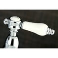 thumbnail image 3 of Kingston Brass KS1171BPL Bel-Air Bridge Kitchen Faucet, Polished Chrome, 3 of 4