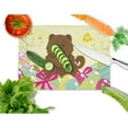 thumbnail image 2 of Carolines Treasures BB6141LCB Easter Eggs Chow Chow Chocolate Glass Cutting Board Large, 12H x 16W, multicolor, 2 of 2