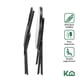 thumbnail image 2 of Juego de Comedor 2 Sillas y Mesa de Vidrio Kingshouse Gris, 2 of 8