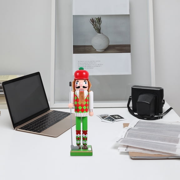 GAXIRE Nutcracker Table Decor Golf Themed 1Pack