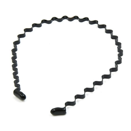 wavy headband metal hair band hoop toothed hairband 5pcs head