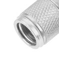 thumbnail image 3 of Tapa de válvula de bicicleta Schrader Shamjiam Plata, 3 of 7