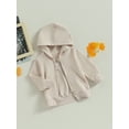 thumbnail image 3 of GXFC Little Girls Boys Fall Hoodies Clothes 1T 2T 3T 4T 5T Kids Long Sleeve Hooded Zip Up Sweatshirt Tops Autumn Casual Pullovers Clothing for Children Girls, 3 of 9