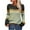 Multicolor, variant on Ashirexll Pullover Sweaters for Women Winter Sweaters Striped Color Matching Pullover Sweater Long Sleeve Comfortable