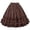 Brown, variant on Style Carnival Cake Dress for Lace Up Bustier Ruffle Layered Skirt Cosplay