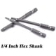 thumbnail image 2 of Juego de puntas Torx de acero T8-t30 de 75 mm, plateado, 2 of 5
