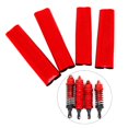 thumbnail image 3 of 4Pcs High Shock Absorbers Covers Damper Dirt Dust Resist Guard Cover for Red, 3 of 9