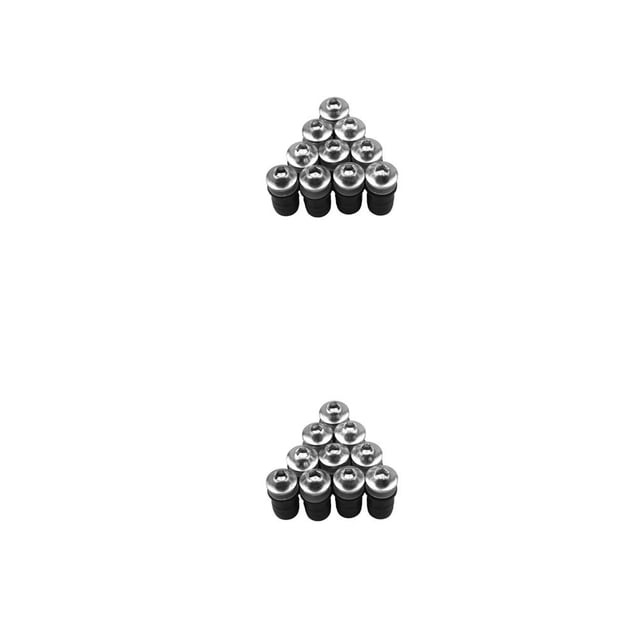 Sidaley 10 unids/set tornillos para parabrisas de motocicleta accesorios modificados Type1 NO1