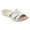 White, variant on GERsome Summer Slide Sandals for Women Fashion Casual Cross Straps Open Toe Slip-on Flat Slipper Lightweight Comfortable Beach Shoes