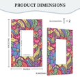 thumbnail image 5 of ZICANCN Outlet Covers Wall Plate, Spring Elegant Floral Light Switch Cover Decorative, Duplex Toggle Combo 1-Gang, 5 of 9