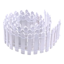 SELIVO Decorative Wooden Garden Fence Panel Set,Outdoor Patio Elegant Landscape Fencing,Garden Fence Edging Flower Bed,Animal Barrier Border,Succulent Wooden Fence Ornament