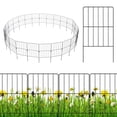 thumbnail image 6 of Amijoy 25 Pack Decorative Garden Fence, Total 27ft(L) x 24in (H) Garden Animal Barrier Fence, Rustproof Metal Wire Fencing, 6 of 8