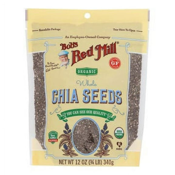 (Price/Case)Bob's Red Mill Natural Foods Inc Organic Chia Seeds 5-12 Ounce