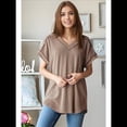 thumbnail image 3 of Blusas de Corta para Mujer Color Camello S, 3 of 6