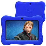 Contixo 7" Kids Tablet Android 8.1 with WiFi Camera 16GB Learning Tablet for Toddlers Children Kids Place Parental Control Pre installed 20+ Education Apps w/Kid-Proof Protective Case (Dark Blue)