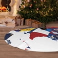 thumbnail image 6 of Picia The Map Of United States Print Christmas Tree Skirt , Christmas Tree Skirt Ornaments for Merry Christmas Holiday Party Decorations Indoor Outdoor-36", 6 of 7
