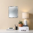 thumbnail image 4 of Frameless Vanity Mirror: 10.6"x13" Wall Mount & Desk Stand, Compatible for Makeup, 4 of 6