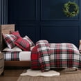 thumbnail image 3 of Levtex Home - Spencer Plaid Comforter Set - Twin Comforter + One Standard Pillow Cases - Tartan Plaid - Red, Green, White, Blue, Gold - Comforter (68 x 88in.) and Pillow Case (26 x 20in.) - Cotton, 3 of 4