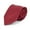 Burgundy, variant on Ties for Men Classic Necktie Solid Color Smooth Satin Finish