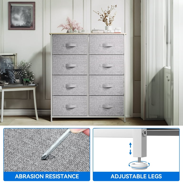 walmart silver dresser Bowery Hill Dressers & Chests of Drawers | Silver