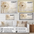 thumbnail image 4 of Designart "Winter'S Dandelion Charm VII" Dandelion Floater Framed Canvas Wall Art, 4 of 5
