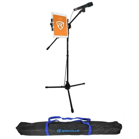 JBL PBM100 Vocal Microphone+Tripod Mic Stand w/ Boom+Gooseneck w/iPad Clip+Bag