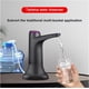 thumbnail image 4 of Dispensador de agua para botella de agua de 2 a 5 galones, bomba de agua eléctrica automática, dispensador de agua portátil con carga USB, tubo de plástico, 4 of 5