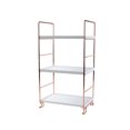 thumbnail image 2 of Advancent Estante ajustable, estante de almacenamiento para baño, organizador de cocina, 3 capas/2 capas, estante de plástico cuadrado de Juegos de accesorios de baño No.04, 2 of 6