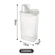 thumbnail image 1 of Dispensador de detergente para ropa reutilizable de 1100/1800/2300 ml, contenedor de almacenamiento sellado para granos y tanque de almacenamiento de granos varios, 1 of 6