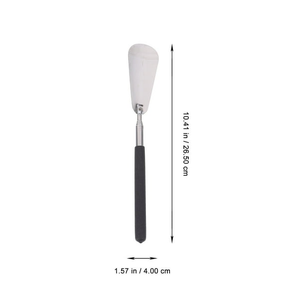 Raindrops Ergonomic Metal Shoe Horn Reduces Bending To Clean 26.5X4Cm 1Pack