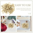 thumbnail image 5 of BESTYASH 124Pcs Wooden Letters Crafts for Artists Wedding Numbers Rectangular Khaki, 5 of 5