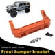 thumbnail image 3 of RC Car Frontal Mount Mount Remoto Controlado Coches Parte Esturdy Metal Simple Professional Acessory Modificación Pieza Modificador para Uso de actualización Naranja Noticed FN009819-02, 3 of 7