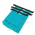 thumbnail image 2 of Set of 3 Sizes Waterproof Bag Sack Camping Rafting Kayaking Sky Blue, 2 of 8