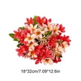 thumbnail image 3 of Votnto Artificial Lilies Concubine Lily Style Flowers for Wedding Decorations, Living Room Centerpieces Artistic Floral Arrangements Various Settings, 3 of 6