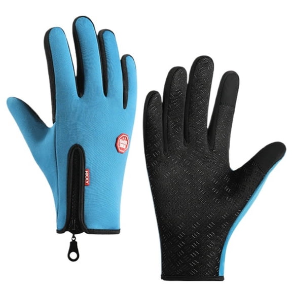 Thermal Touchscreen Gloves for Cycling & Hiking, Windproof & Anti-Slip, Warm Fleece Lined for Men and Women Outdoor Winter Sports