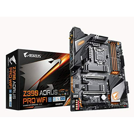 Aorus Ultra Durable Z390 AORUS PRO WIFI Desktop Motherboard - Intel Z390 Chipset - Socket H4 (Best Desktop Motherboard For I7)